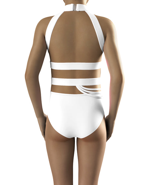 GRACE Leotard Base - White